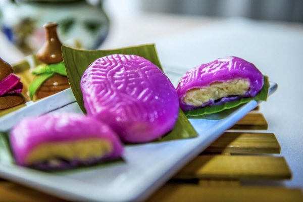 Mini Ang Ku Kueh - Yam